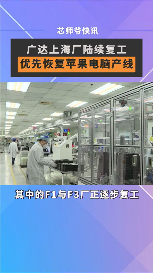 廣達上海廠復工優(yōu)先保障蘋果產(chǎn)線，信息技術(shù)服務成后疫情時代制造業(yè)新支點